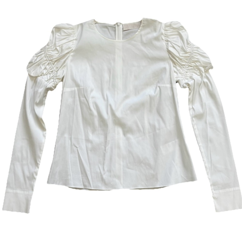 PETER PILOTTO Elegant White Women's Top 6 Victorian Romantic Feminine Elegant